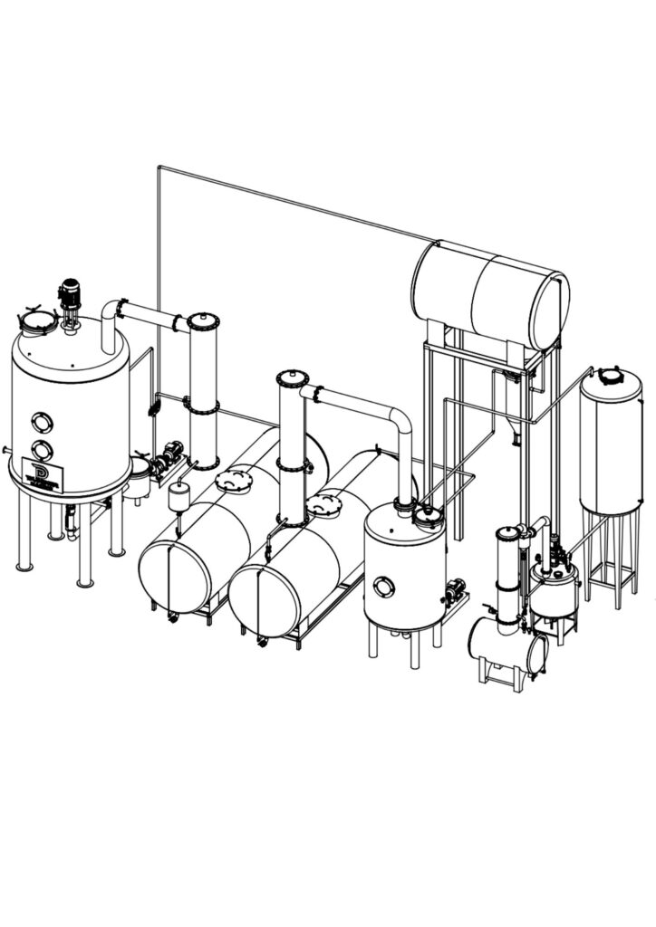 EKS-T turbo solvent extraction systems by Dünder Makine