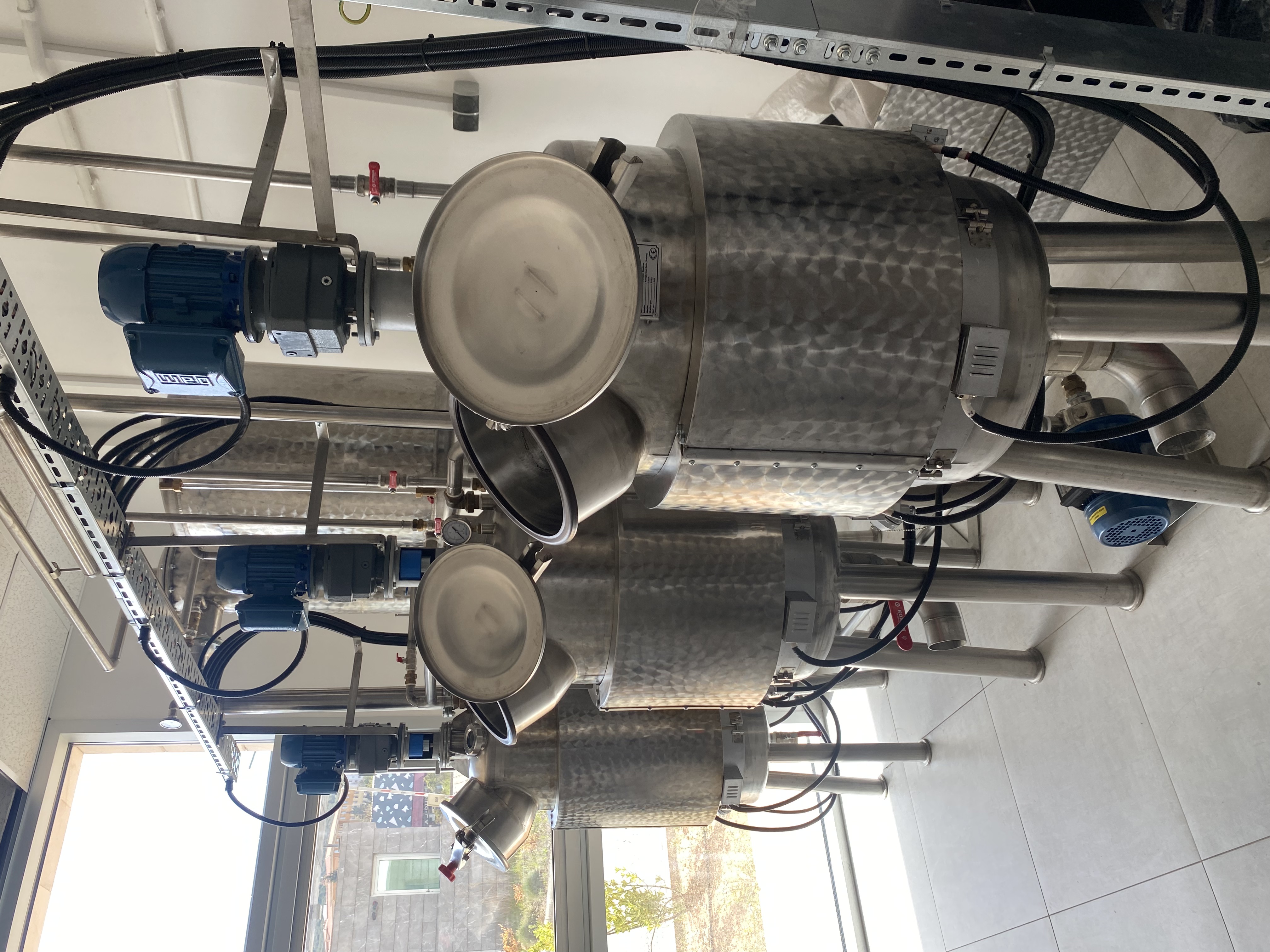 Unità di aspirazione da laboratorio in acciaio inox AISI 316 di Dünder Makine