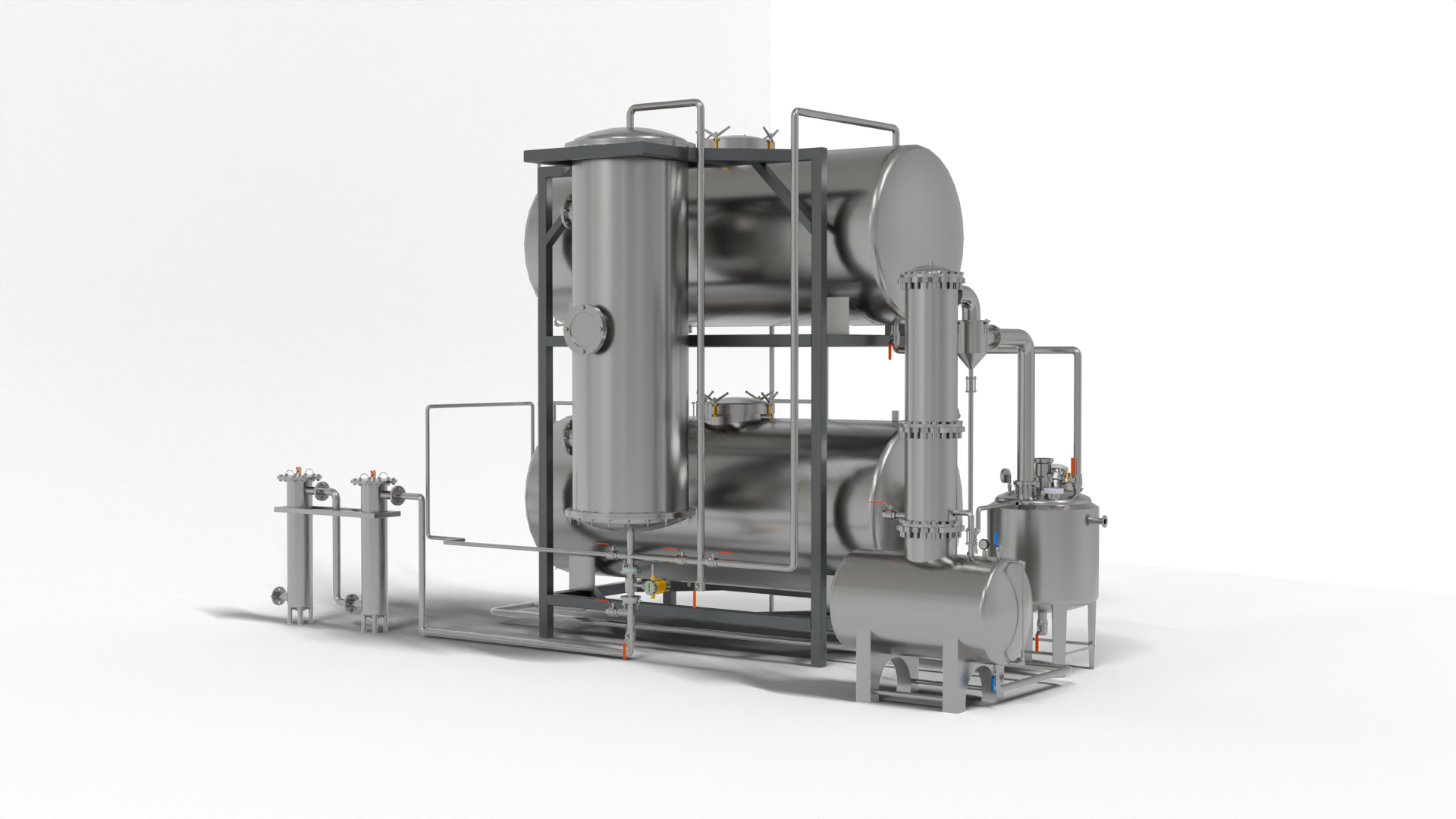 Industrial Phenyl Ethyl Alcohol production unit for PEA distillation and recovery